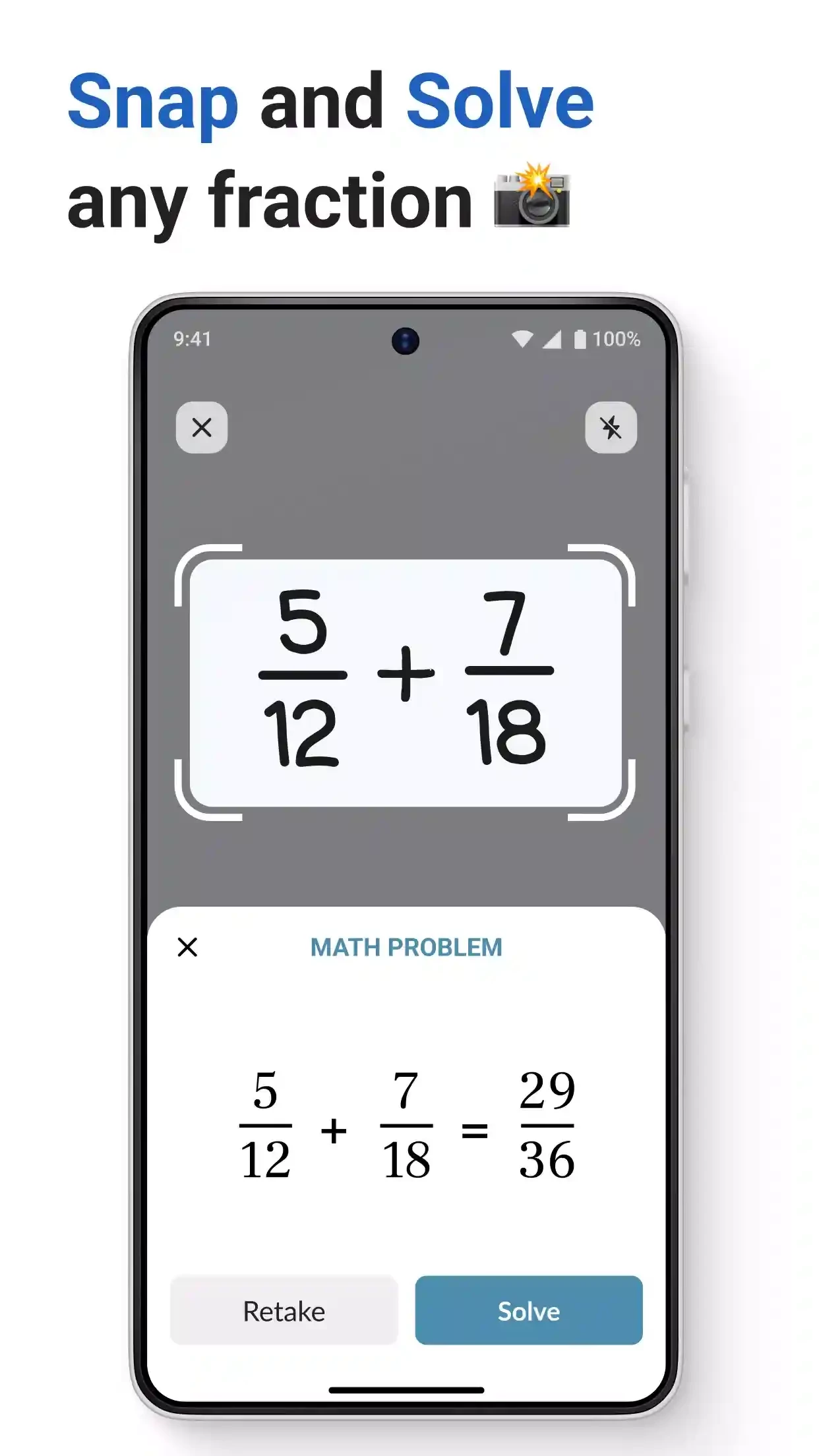 Fraction Calculator Plus — στιγμιότυπο οθόνης 5
