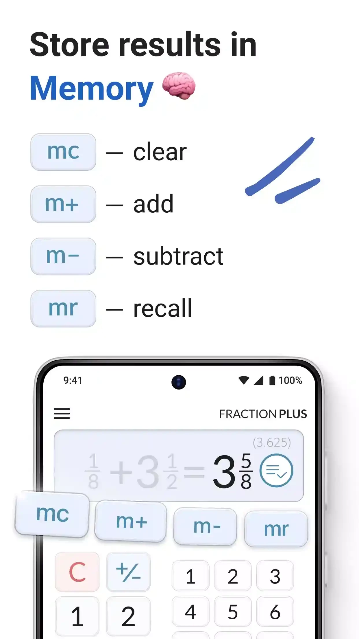 Fraction Calculator Plus — στιγμιότυπο οθόνης 7
